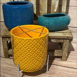 Target Ceramic Planters